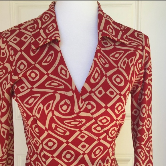 Johnny Was Wrap Dress - Picture 8 of 8